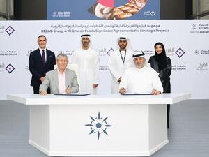 مجموعة كيزاد والغرير للأغذية توقعان اتفاقيات تأجير لمشاريع ضخمة بقيمة تفوق مليار درهم على مساحة مليون متر مربع لتعزيز أجندة الأمن الغذائي للدولة