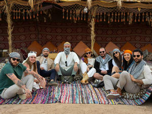 Turkish Celebrities Ventured in a Desert Safari Tour at Sharm El Sheikh