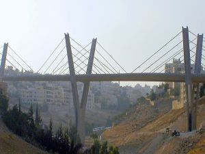 جسر عبدون في العاصمة عمان