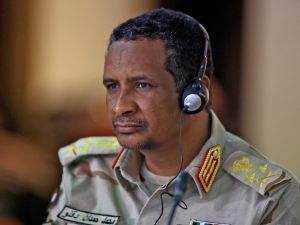 Sudan's paramilitary Rapid Support Forces commander, General Mohamed Hamdan Daglo (Hemedti). (Photo by ASHRAF SHAZLY / AFP) Sudan