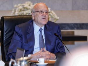 رئيس حكومة تصريف الأعمال اللبنانية، نجيب ميقاتي