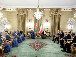 Oman Sultan and Iranian President Raisi