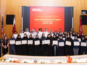 WCM-Q supports high school students pursuing a career in medicine