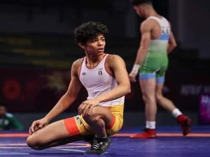 لاعب المصارعة المصري الهارب أحمد فؤاد