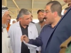 مشادة بين وزير التجارة ومواطن عراقي