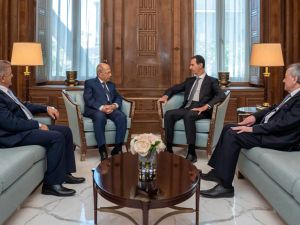 Syrian president and former Lebanese president