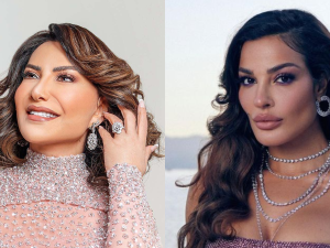 نادين نجيم وهدى حسين