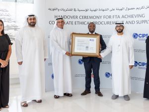 "الاتحادية للضرائب" أول جهة حكومية ضريبية عالميا تحصل على "الشهادة المهنية المؤسسية في المشتريات والتوريد"