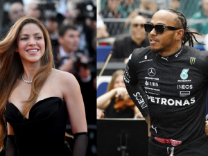 Shakira and Lewis Hamilton are dating