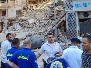 موقع الانهيار في الإسكندرية