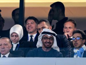  الرئيسان التركي رجب طيب أردوغان والإماراتي محمد بن زايد آل نهيان