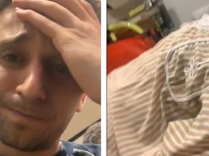 البلوجر المصري محمد علام يبكي على وفاة والده