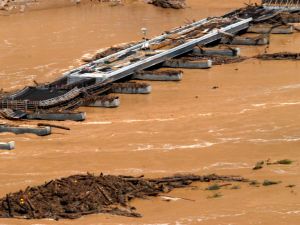 فيضانات في اليمن (أ ف ب)