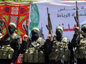 عناصر من حركة حماس في قطاع غزة