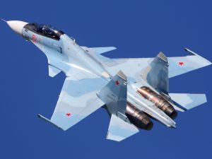 (Shutterstock) Russian airstrike