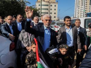 رئيس حركة حماس في قطاع غزة يحيى السنوار