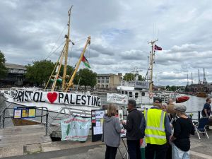  السفينة حنظلة انطلقت قبل أسبوع من شواطئ النرويج- الصورة عن موقع الغد