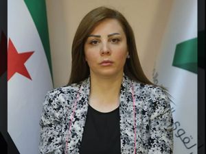  نائب رئيس الائتلاف السوري المعارض ربا حبوش