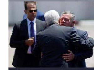 عباس يصل العاصمة الاردنية