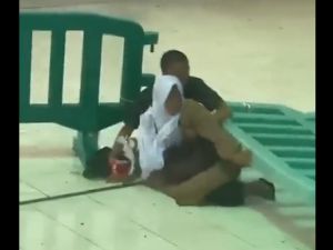 عاصفة عاتية على الحرم المكي