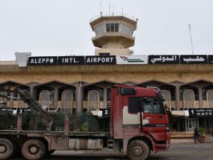 نفذ العدو الإسرائيلي عدوانا جويا من اتجاه البحر المتوسط غربي اللاذقية مستهدفا مطار حلب