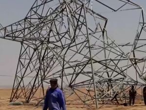 العراق يواجه موجة جديدة من الهجمات على أبراج الطاقة