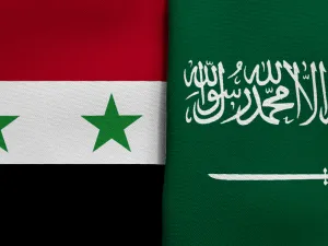 Saudi-Syrian flags