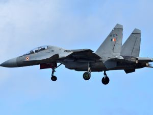 SU-30 fighter jet crashed