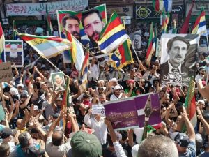 تظاهرات ضد الاسد لليوم الـ 41 على التوالي في السويداء