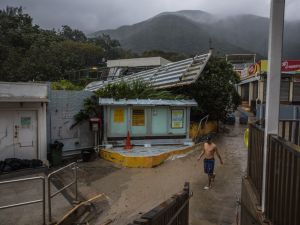 hong kong  -  china  -  weather  -  typhoon