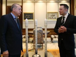 من لقاء أردوغان وماسك في أنقرة في 2017