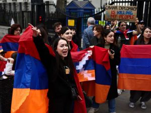 Armenian protesters