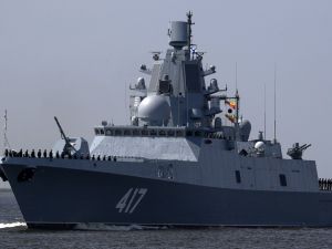 فرقاطة الأسطول الشمالي للبحرية الروسية "الأدميرال غورشكوف"