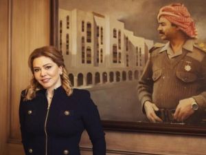 رغد ابنة الرئيس العراقي الراحل صدام حسين