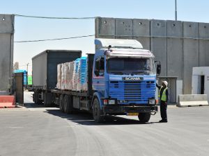 goods from Gaza to the occupied West Bank