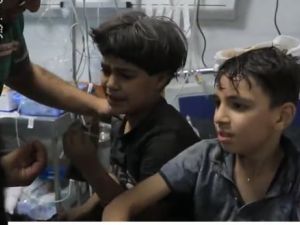اطفال غزة ذاقو الويلات بسبب العدوان الاسرائيلي