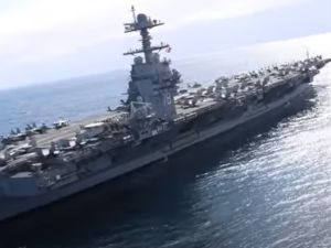 حماس تحذر واشنطن من عواقب تحريك الحاملة "جيرالد فورد" الى المنطقة