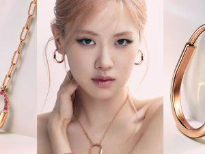  روزي تلهم دار تيفاني أند كو مجموعة Tiffany Lock ROSÉ المصغرة الجديدة