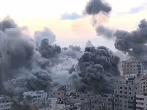 جنون الانتقام.. غارات اسرائيلية تمحو احياء باكملها في غزة