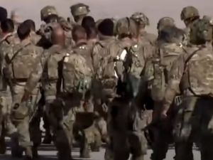 قصف صاروخي جديد على قاعدة عين الاسد الاميركية في العراق