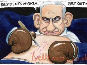 English cartoonist Steve Bell