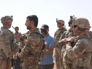 Muhammad Shibli was a senior SDF commander and key coordinator with the US-led Coalition against ISIS in Syria. (Twitter)