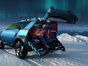 Nissan unveils the Nissan Hyper Adventure concept, outfitted for eco-minded outdoor travelers