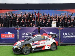 TOYOTA GAZOO Racing Clinches Podium Finish at Rally Chile