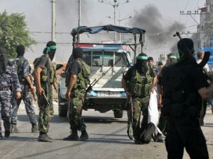 Palestinian Hamas security forces
