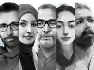 فوغ العربية تكرم رموز الحرب ومعتز عزايزة وباليستيا العقاد يتصدران الغلاف