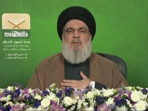 الأمين العام لحزب الله اللبناني، حسن نصر الله