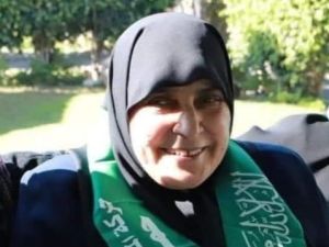 جميلة الشنطي، البالغة من العمر 68 عامًا، عضو المكتب السياسي لحركة حماس