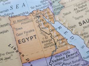 Egypt map
