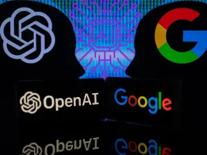 Openai and Google logo